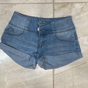 Light blue short, size 24